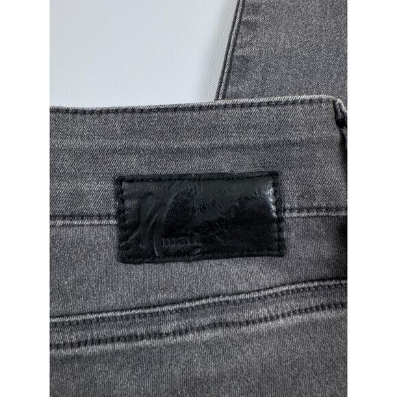 Mavi Alexa Mid-Rise Skinny Jeans – Dark‎ Grey Smoke Supersoft, Size 27/33, New - Picture 11 of 12
